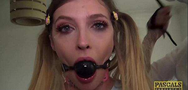  PASCALSSUBSLUTS - Young Rhiannon Ryder Rough Fucked by Daddy